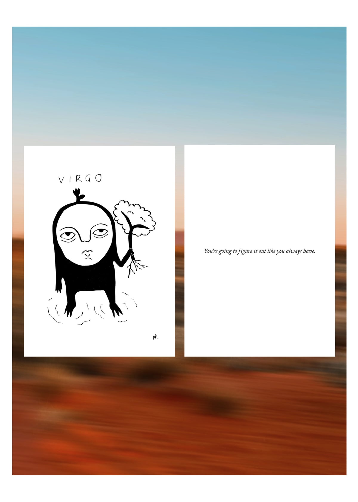 Zodiac Affirmations Print Series