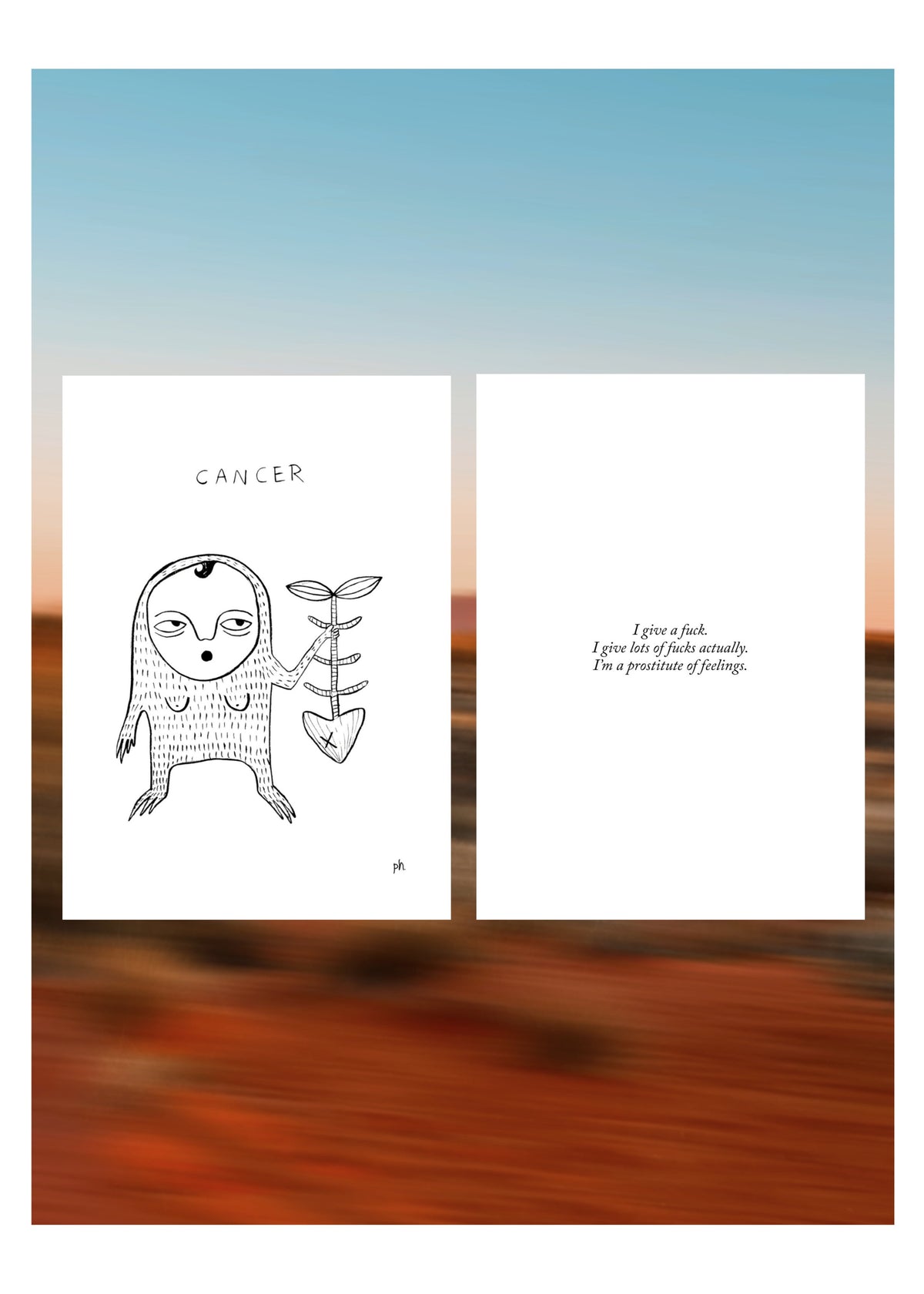 Zodiac Affirmations Print Series